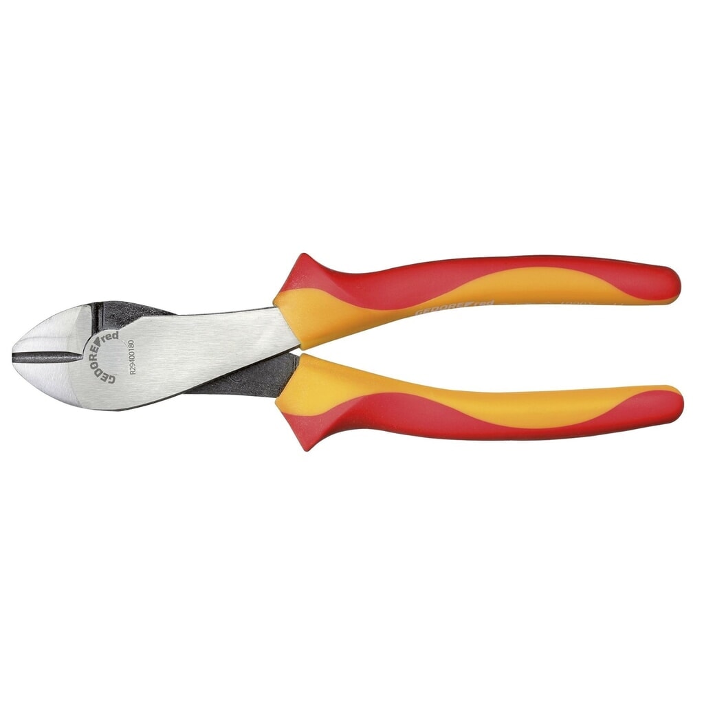 GEDORE red VDE-Seitenschneider L.180mm 2K-Griff R29400180 Produktabbildung: GEDORE red VDE-Seitenschneider L.180mm 2K-Griff R29400180