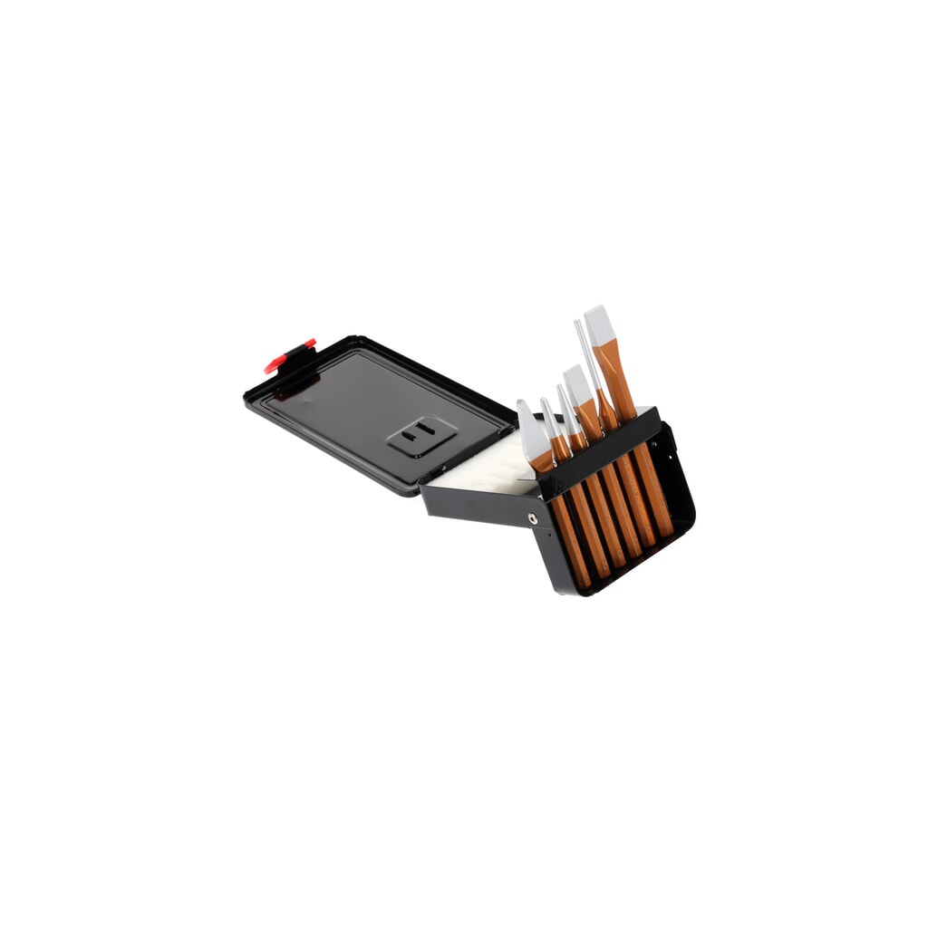 GEDORE red Wkz.Satz Schlagwerkzeuge i.Kassette 6tlg R90000006 Produktabbildung: GEDORE red Wkz.Satz Schlagwerkzeuge i.Kassette 6tlg R90000006