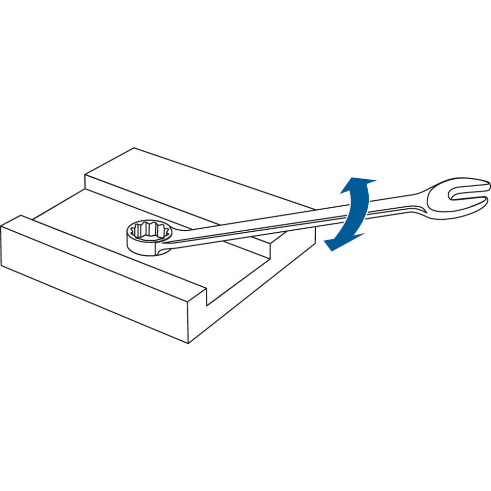 Produktabbildung Nr. 2: GEDORE Ring-Maulschlüssel-Satz 8-tlg SB 7-08