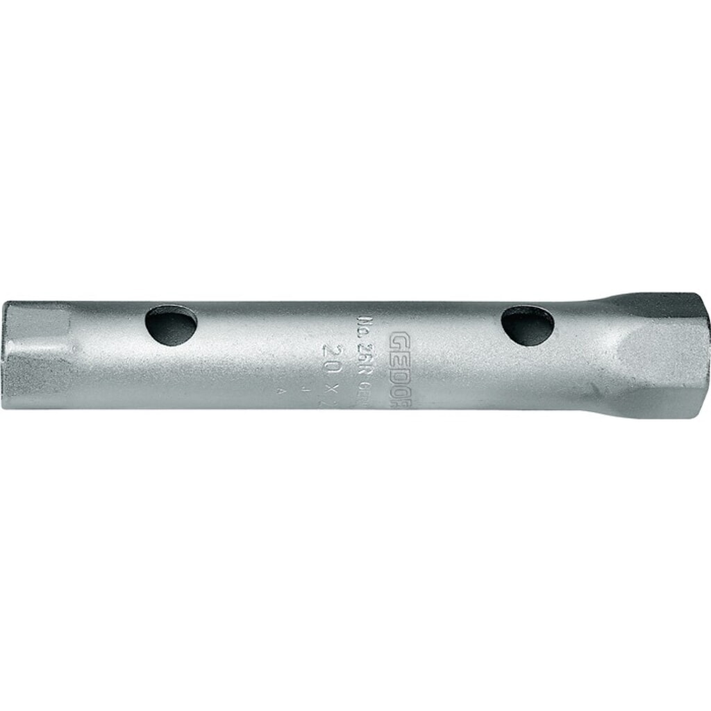 Produktabbildung: GEDORE Rohrsteckschlüssel 26 R SW 6x7mm L.105mm Bohrungs-D.5,5mm verchr