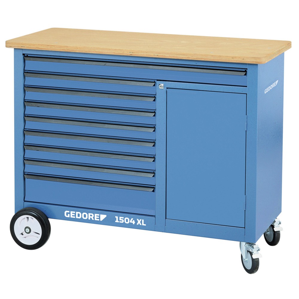 Produktabbildung: GEDORE Rollwerkbank 1,25 m breit 1504 XL 1710