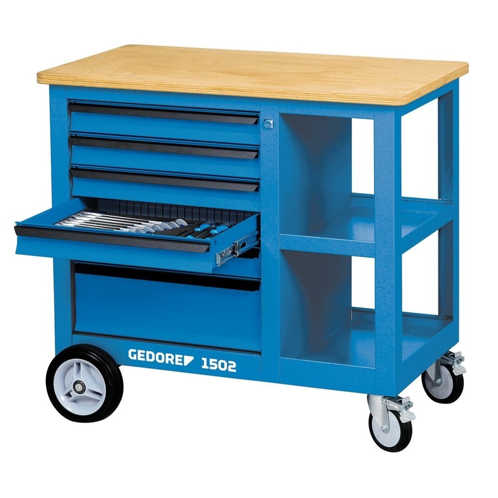 Produktabbildung Nr. 4: GEDORE Rollwerkbank mit 6 Schubladen 1502
