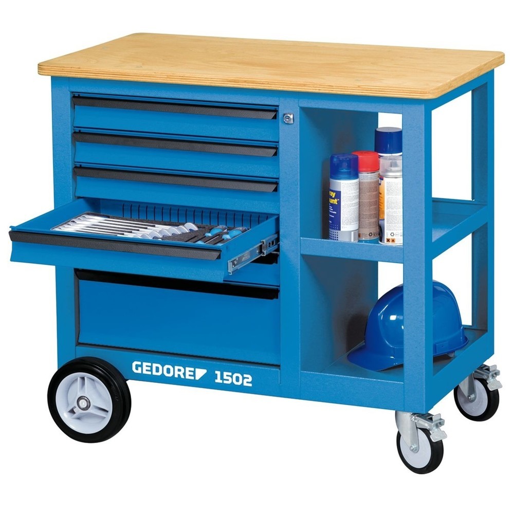 Produktabbildung Nr. 5: GEDORE Rollwerkbank mit 6 Schubladen 1502