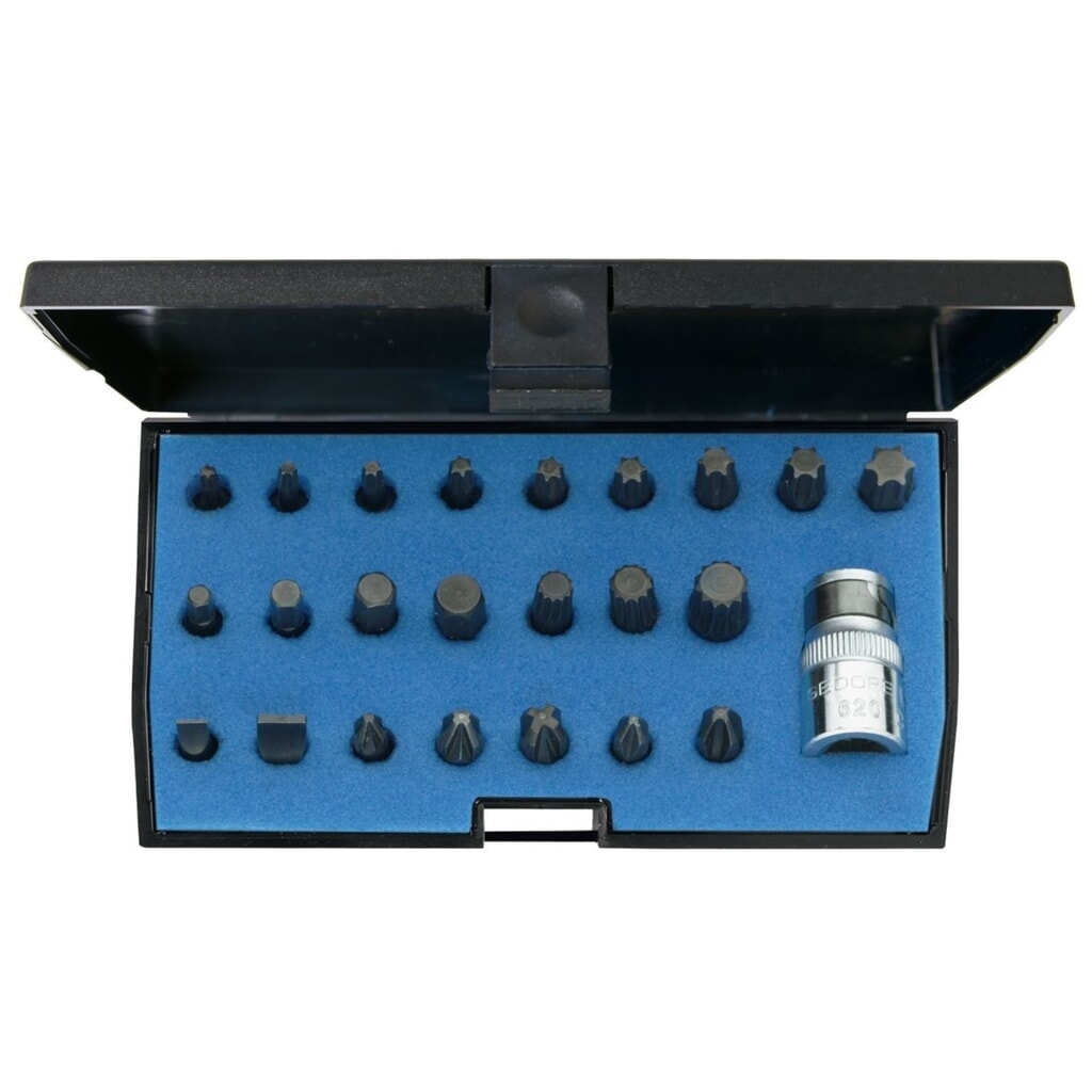 GEDORE Schraubendreherbit-Set 1/4" 620-024 Produktabbildung: GEDORE Schraubendreherbit-Set 1/4" 620-024