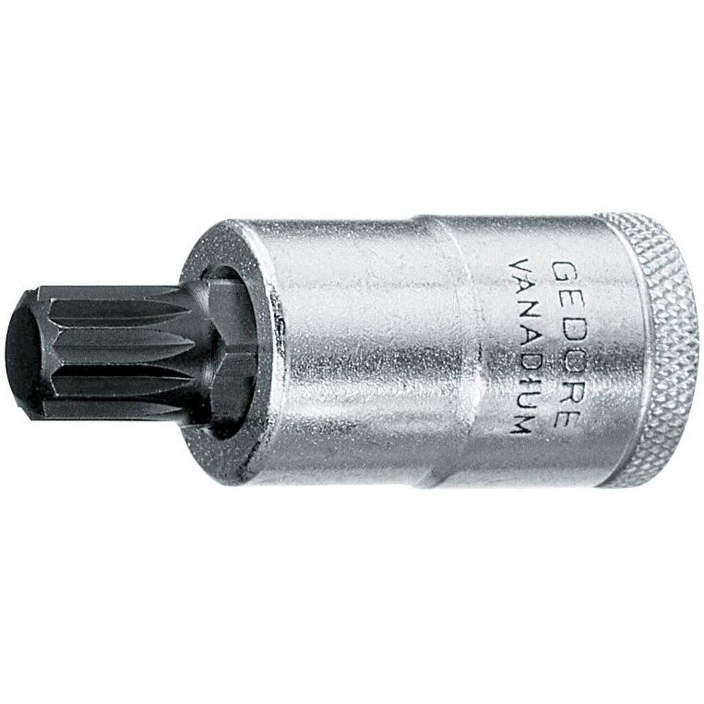 GEDORE Schraubendrehereinsatz 1/2" XZN M16 INX 19 16 Produktabbildung: GEDORE Schraubendrehereinsatz 1/2" XZN M16 INX 19 16