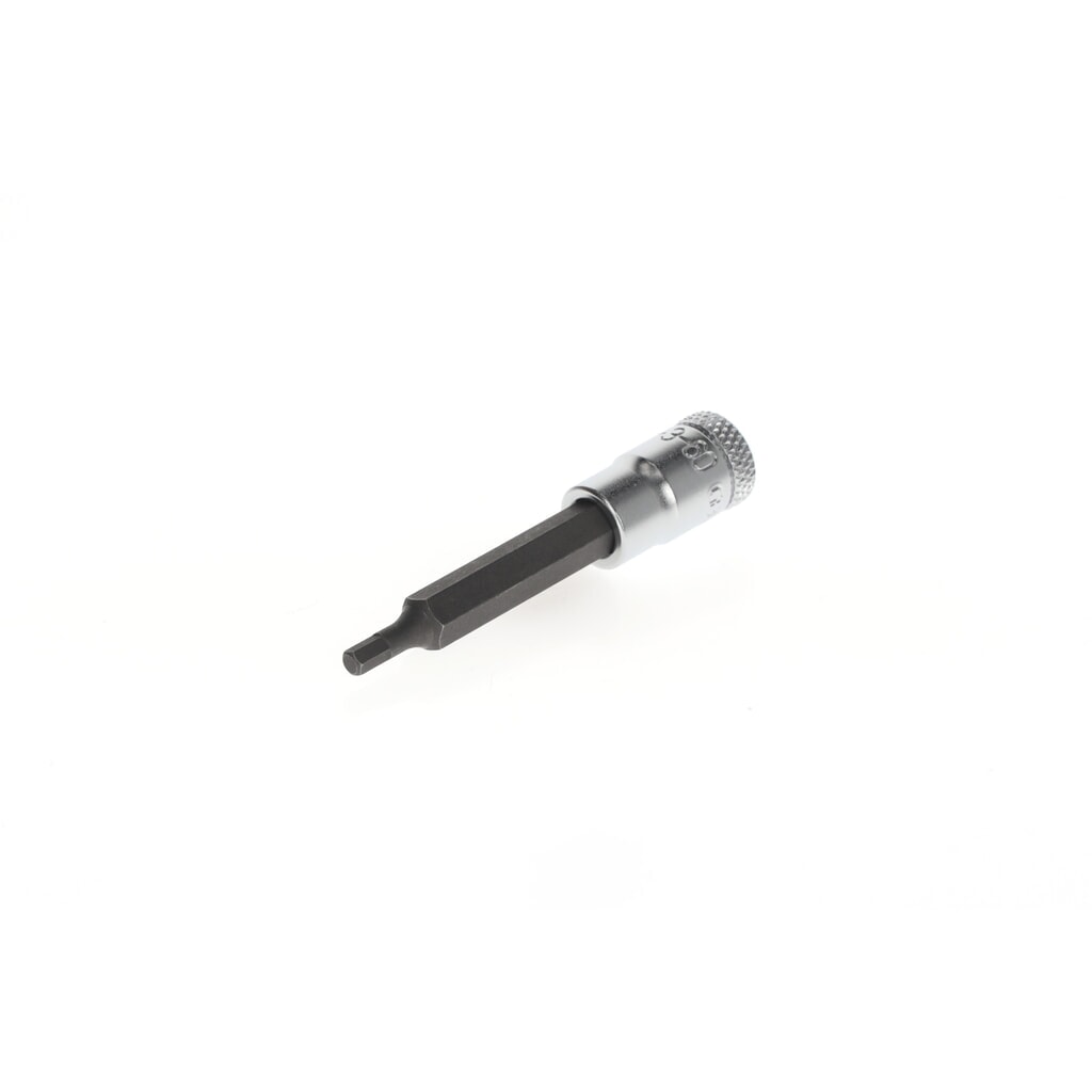 GEDORE Schraubendrehereinsatz 1/4" lang Innen-6kt 3 mm IN 20 L 3-60 Produktabbildung: GEDORE Schraubendrehereinsatz 1/4" lang Innen-6kt 3 mm IN 20 L 3-60