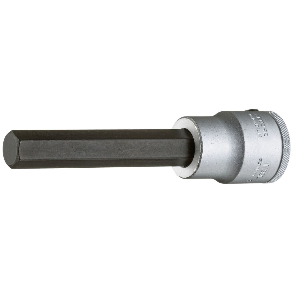GEDORE Schraubendrehereinsatz 3/4" lang Innen-6kt 19mm IN 32 L 19-155 Produktabbildung: GEDORE Schraubendrehereinsatz 3/4" lang Innen-6kt 19mm IN 32 L 19-155
