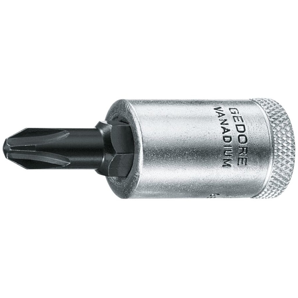 Produktabbildung: GEDORE Schraubendrehereinsatz 3/8" Kreuzschlitz PH 1 IKS 30 1