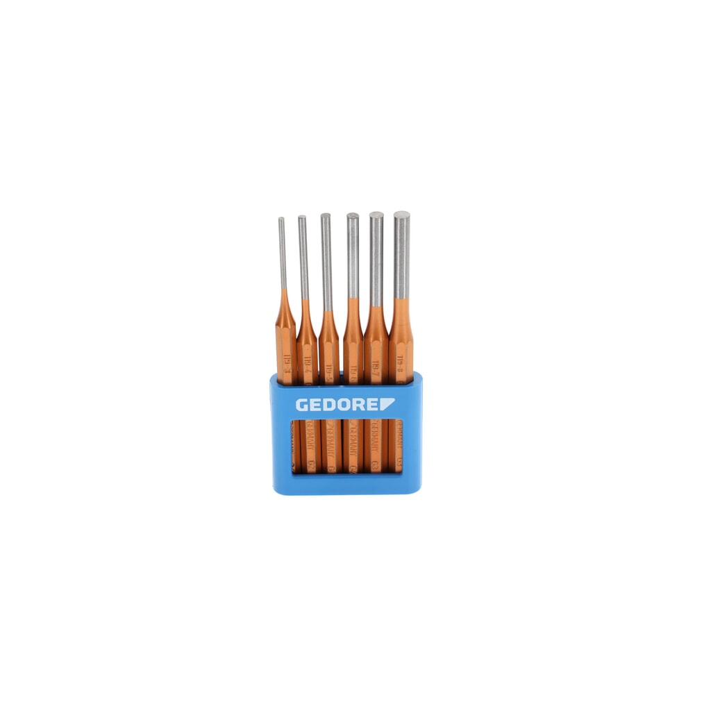 Produktabbildung: GEDORE Splinttreiber-Satz 6-tlg im PVC-Halter 116 A