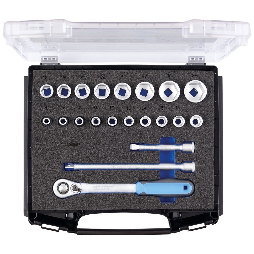 Produktabbildung: GEDORE Steckschlüssel-Satz 1/2" in i-BOXX 72 1101-19
