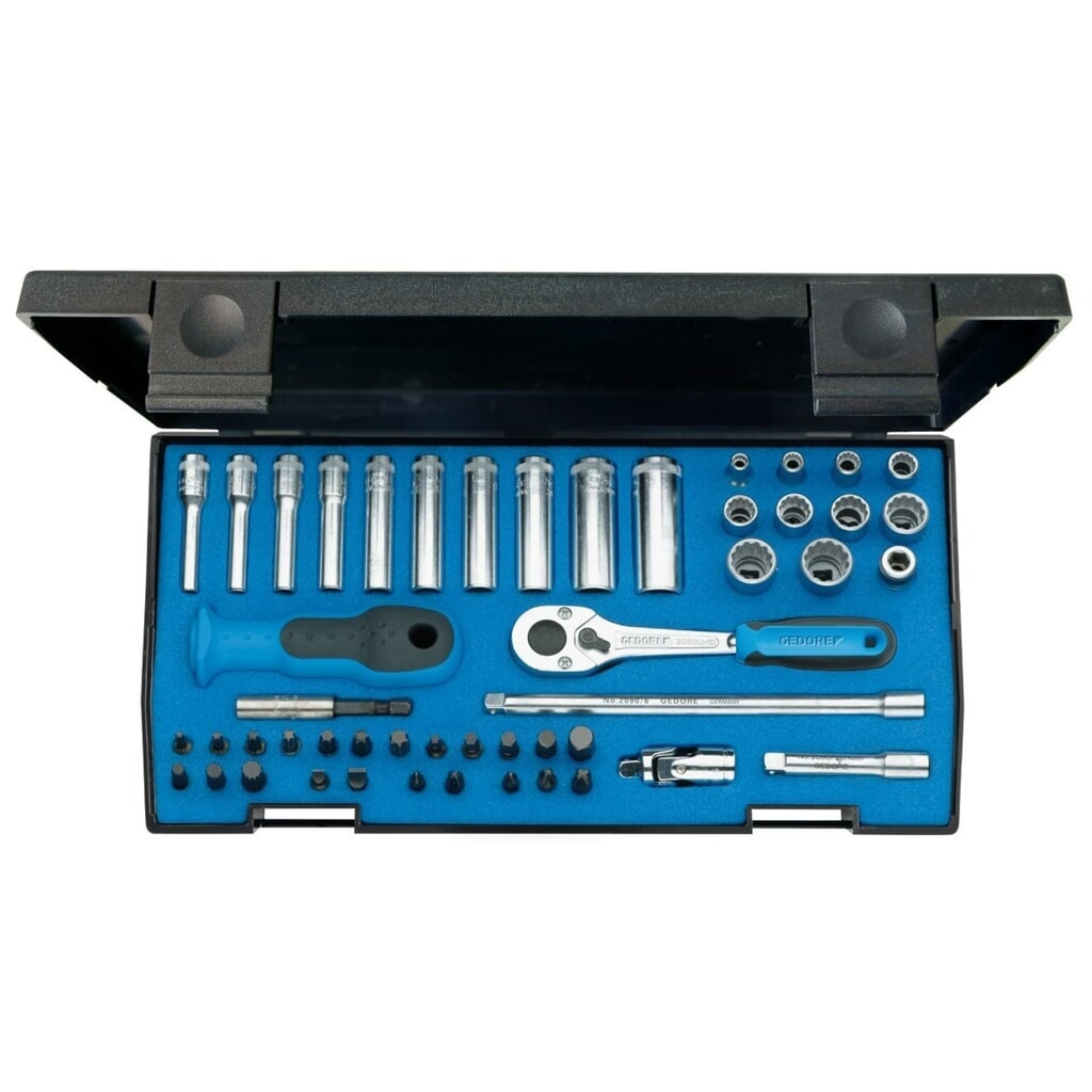 Produktabbildung: GEDORE Steckschlüssel-Satz 1/4" UD-IN-IS-PH-PZ-TX-XZN 20 LMU-10