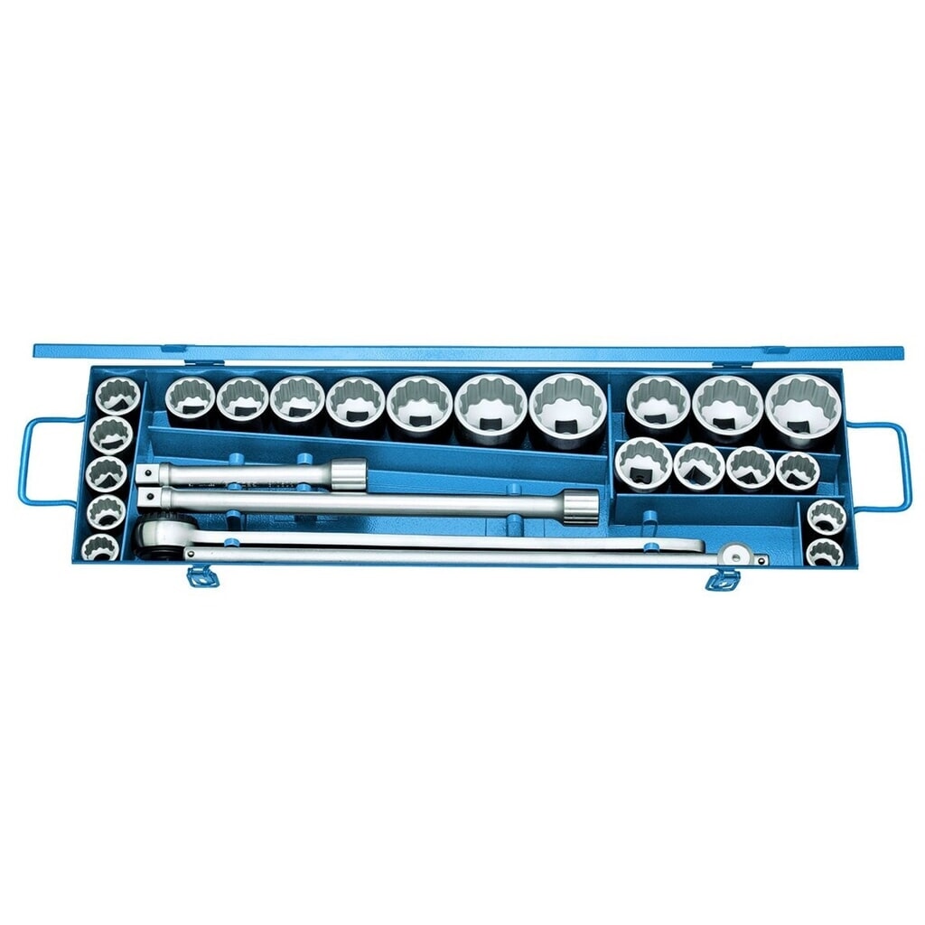 Produktabbildung: GEDORE Steckschlüssel-Satz 3/4" 25-tlg UD-Profil mm+ZOLL D 32 EMAU-2