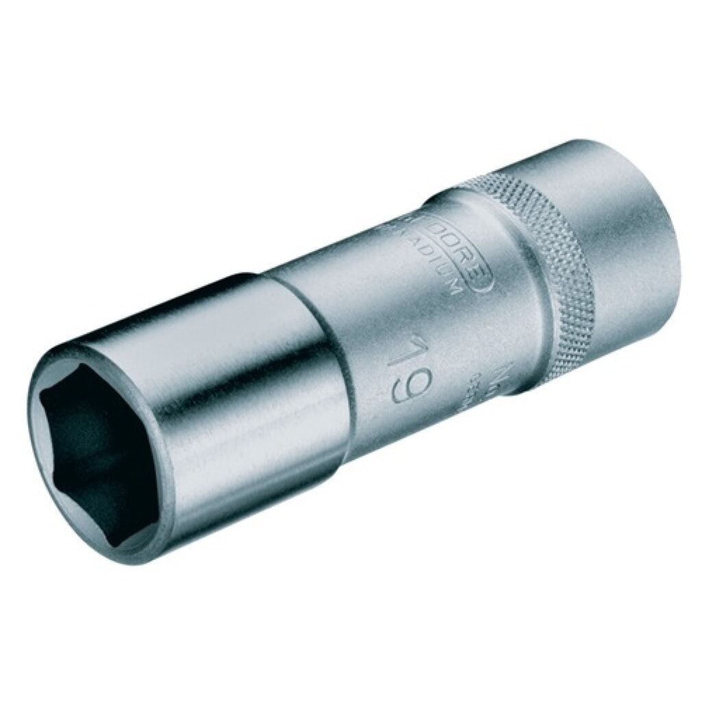 Steckschlüsseleinsatz 19 L 1/2 Zoll 6-kant SW 10mm L.77mm GEDORE Produktabbildung: Steckschlüsseleinsatz 19 L 1/2 Zoll 6-kant SW 10mm L.77mm GEDORE