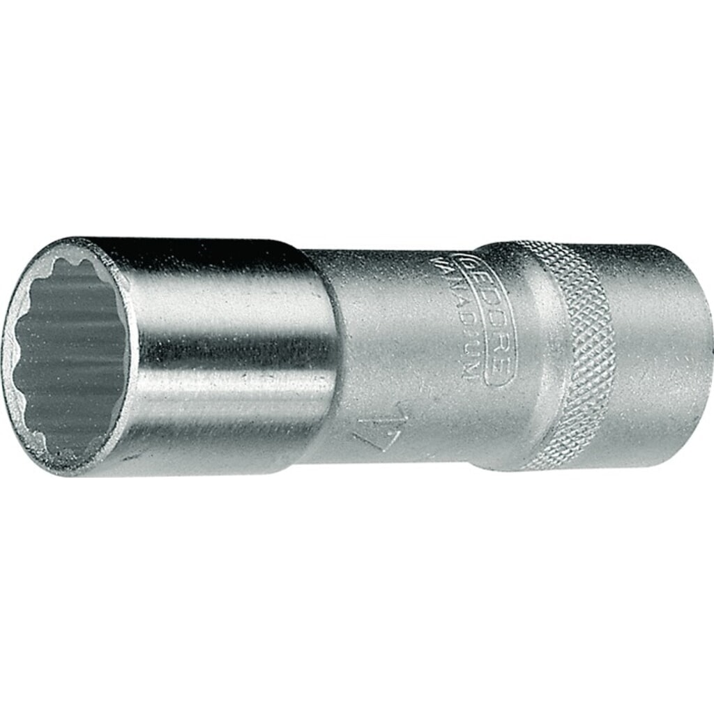 Produktabbildung: GEDORE Steckschlüsseleinsatz D 19 L 1/2 Zoll 12-kant SW 10mm L.77mm