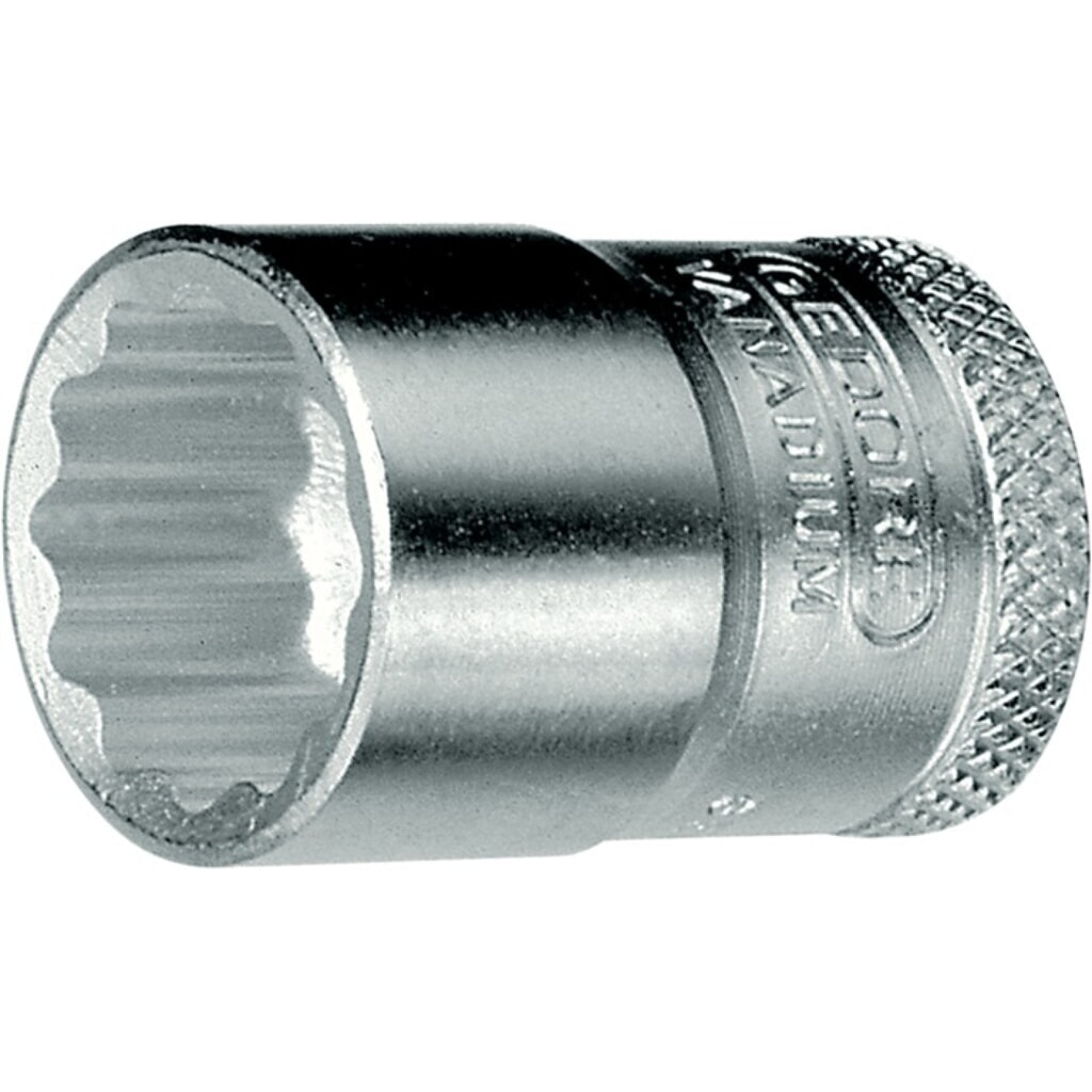 GEDORE Steckschlüsseleinsatz D 30 3/8 Zoll 12-kant SW 13mm L.28mm Produktabbildung: GEDORE Steckschlüsseleinsatz D 30 3/8 Zoll 12-kant SW 13mm L.28mm