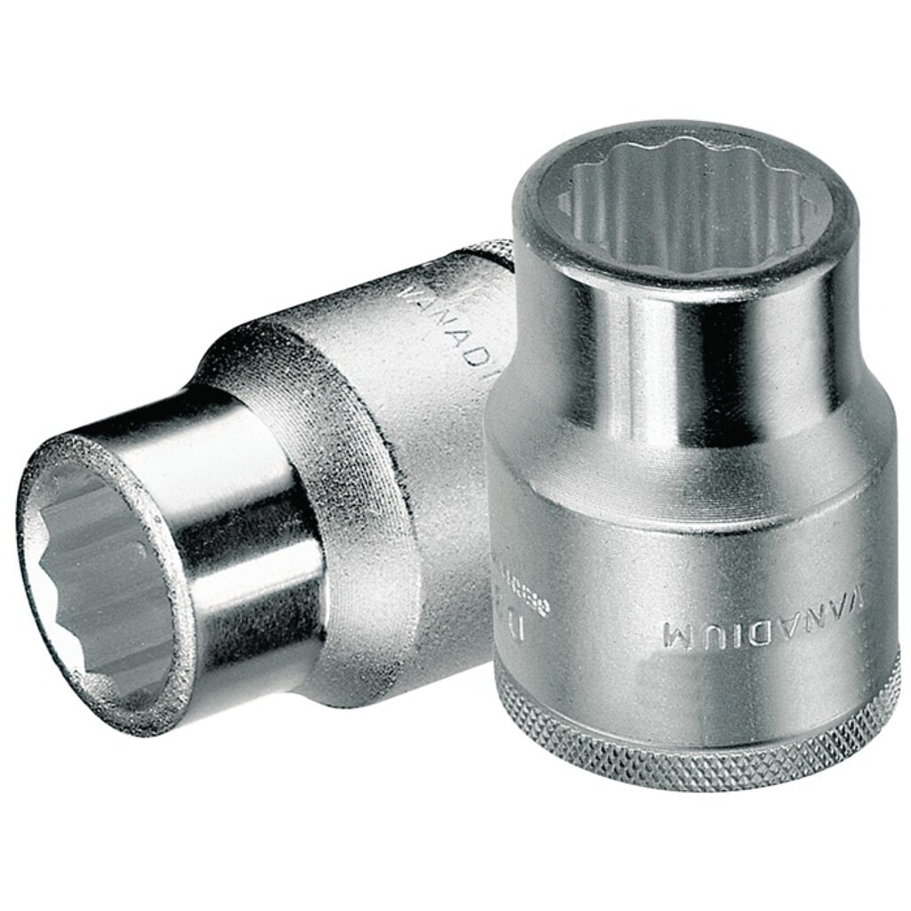 Produktabbildung: GEDORE Steckschlüsseleinsatz D32 3/4 Zoll 12-kant SW 19mm L.51,5mm