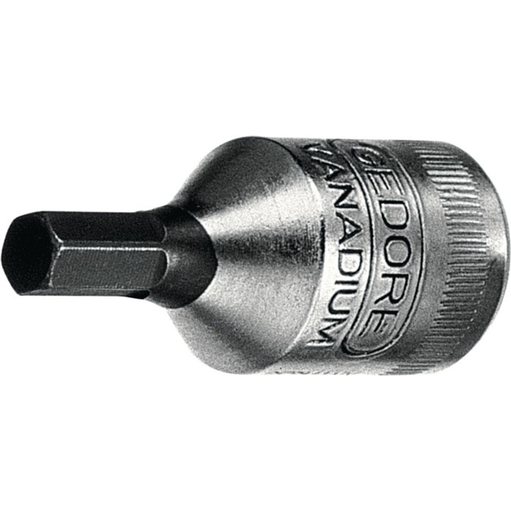 Produktabbildung: GEDORE Steckschlüsseleinsatz IN 20 1/4 Zoll Innen-6-kant SW 8mm L.37mm