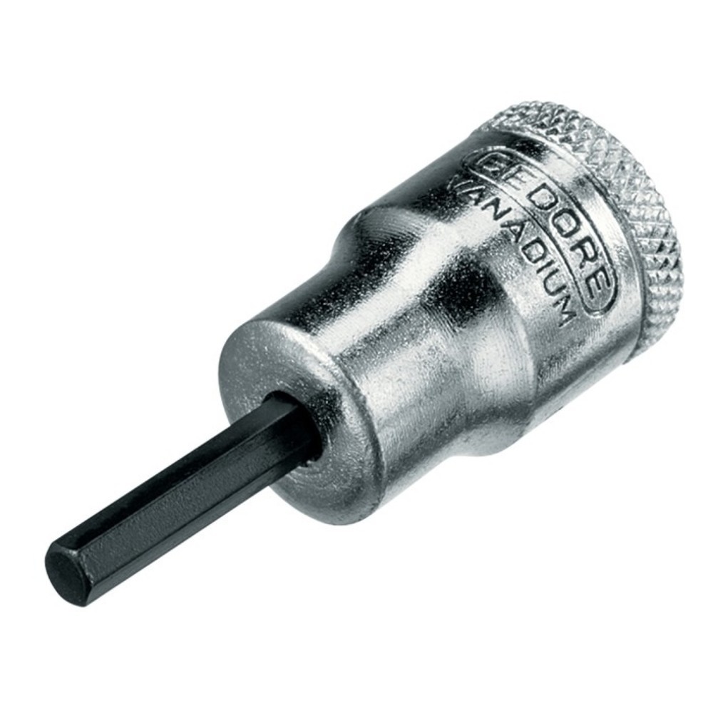 Produktabbildung: GEDORE Steckschlüsseleinsatz IN 30 3/8 Zoll Innen-6-kant SW 4mm L.47mm