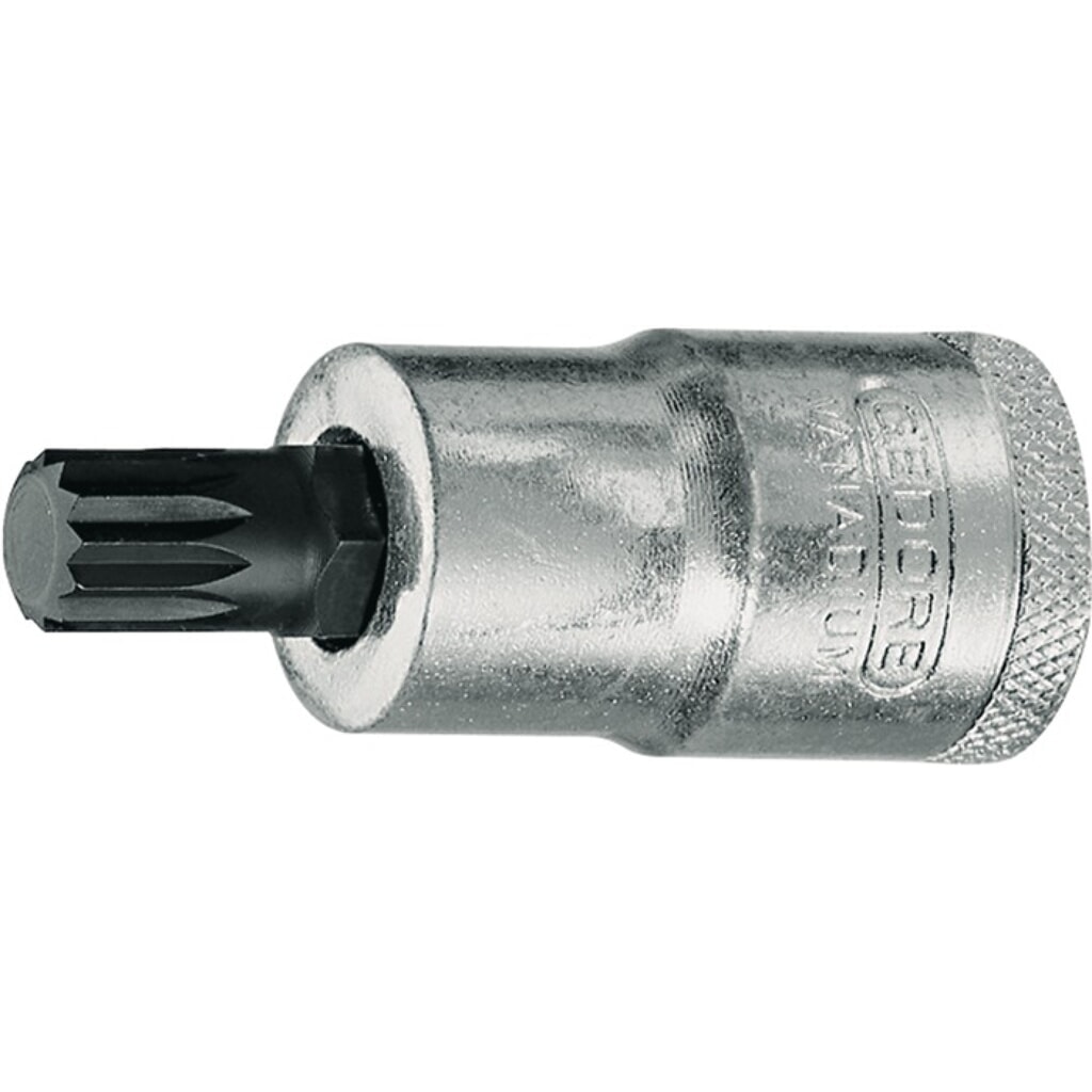 Produktabbildung: GEDORE Steckschlüsseleinsatz INX 19 1/2 Zoll Innen-Vielzahn M5 L.55mm