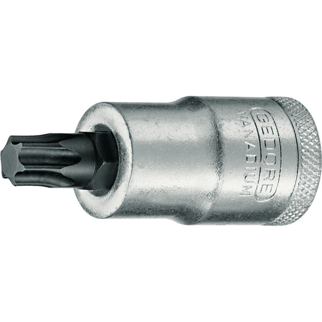 GEDORE Steckschlüsseleinsatz ITX 19 1/2 Zoll TX T20 L.55mm Produktabbildung: GEDORE Steckschlüsseleinsatz ITX 19 1/2 Zoll TX T20 L.55mm