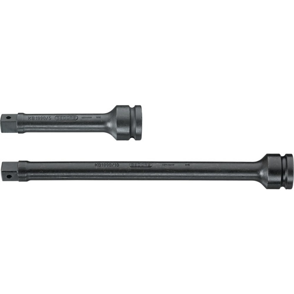 Produktabbildung: GEDORE Verlängerung für Kraftschrauber KB 1990, Länge 125 mm, Antriebsvierkant 1/2 ″