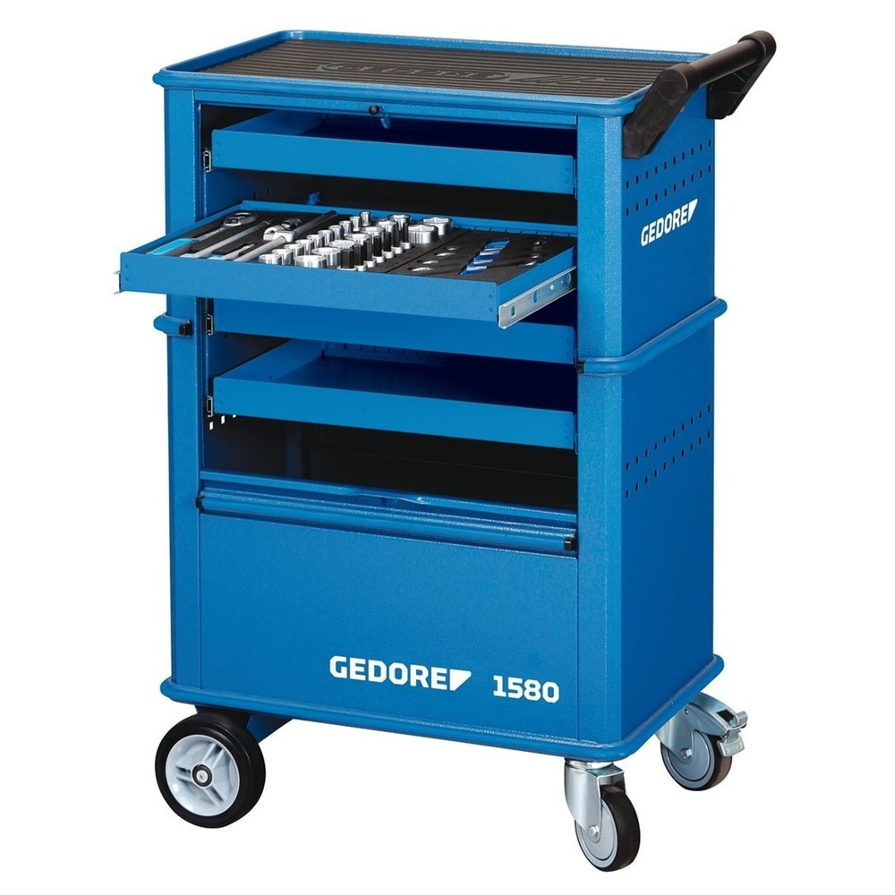 Produktabbildung Nr. 4: GEDORE Werkzeugwagen mit 4 Schubladen 1580