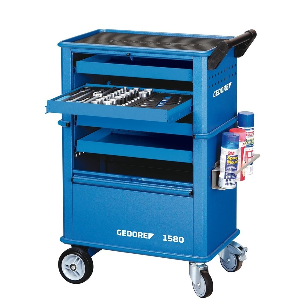 Produktabbildung Nr. 5: GEDORE Werkzeugwagen mit 4 Schubladen 1580