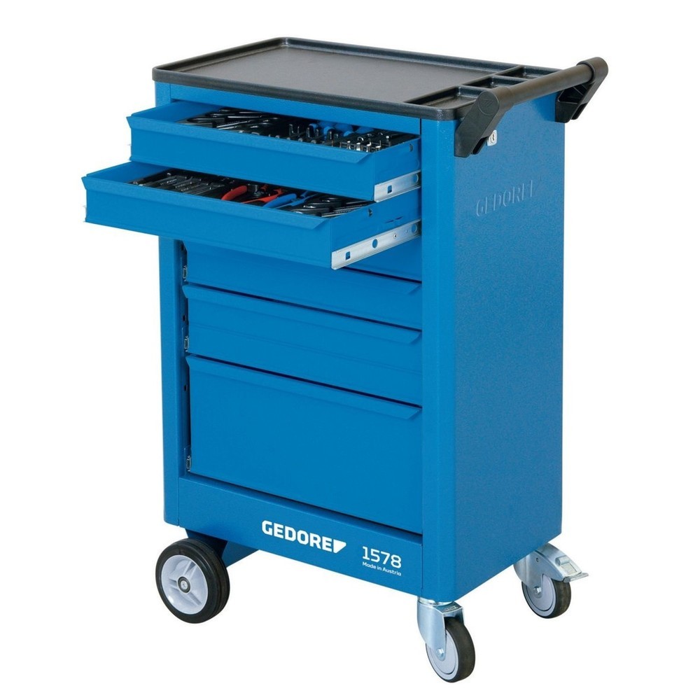 Produktabbildung Nr. 3: GEDORE Werkzeugwagen mit 6 Schubladen 1578