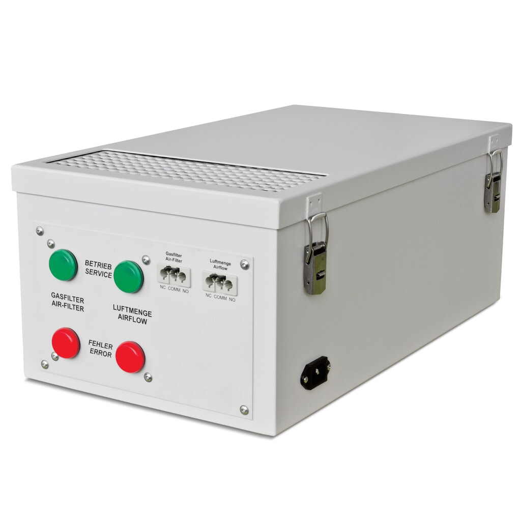 Produktabbildung: Gefahrstoff-Filteraufsatz für PRIORIT Sicherheitsschrank Typ 90, HxBxT 230 x 300 x 520 mm