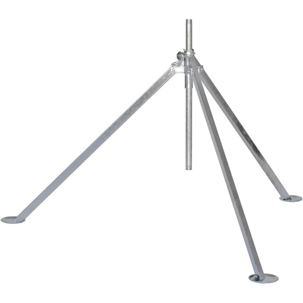 Produktabbildung: GEKA Dreibeinstativ, Stahl verzinkt, 2xG3/4″ AG, mit Standtellern