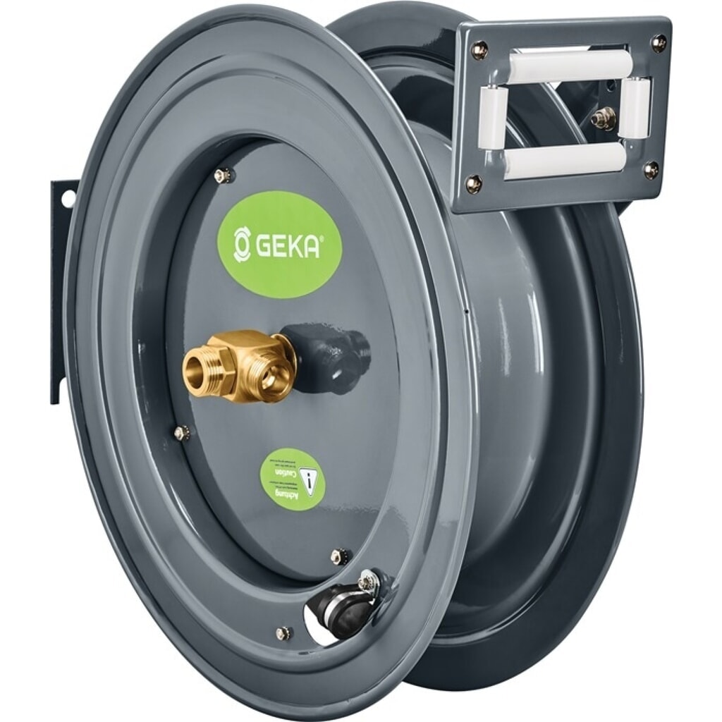 Produktabbildung: GEKA Schlauchwagen PA 20, pulv. Stahl, Anschlussgewinde 33,25 mm G 1 AG ″