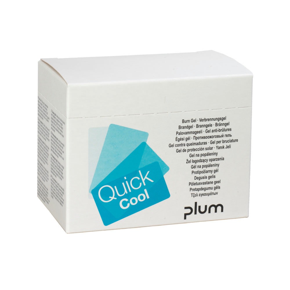 Illustration du produit: Gel pour les brûlures Plum QuickCool, lot de 6x 18 pcs