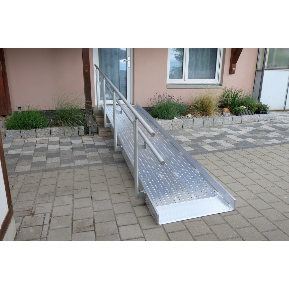 Produktabbildung Nr. 3: Geländer für Altec Überfahrbrücke mit Auflagerzunge, Länge 1.500 mm