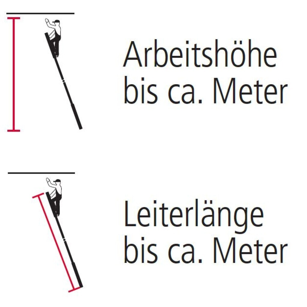Produktabbildung Nr. 7: Gelenk-Universalleiter BASIC, Gesamtlänge 3,30 m, ohne Plattform