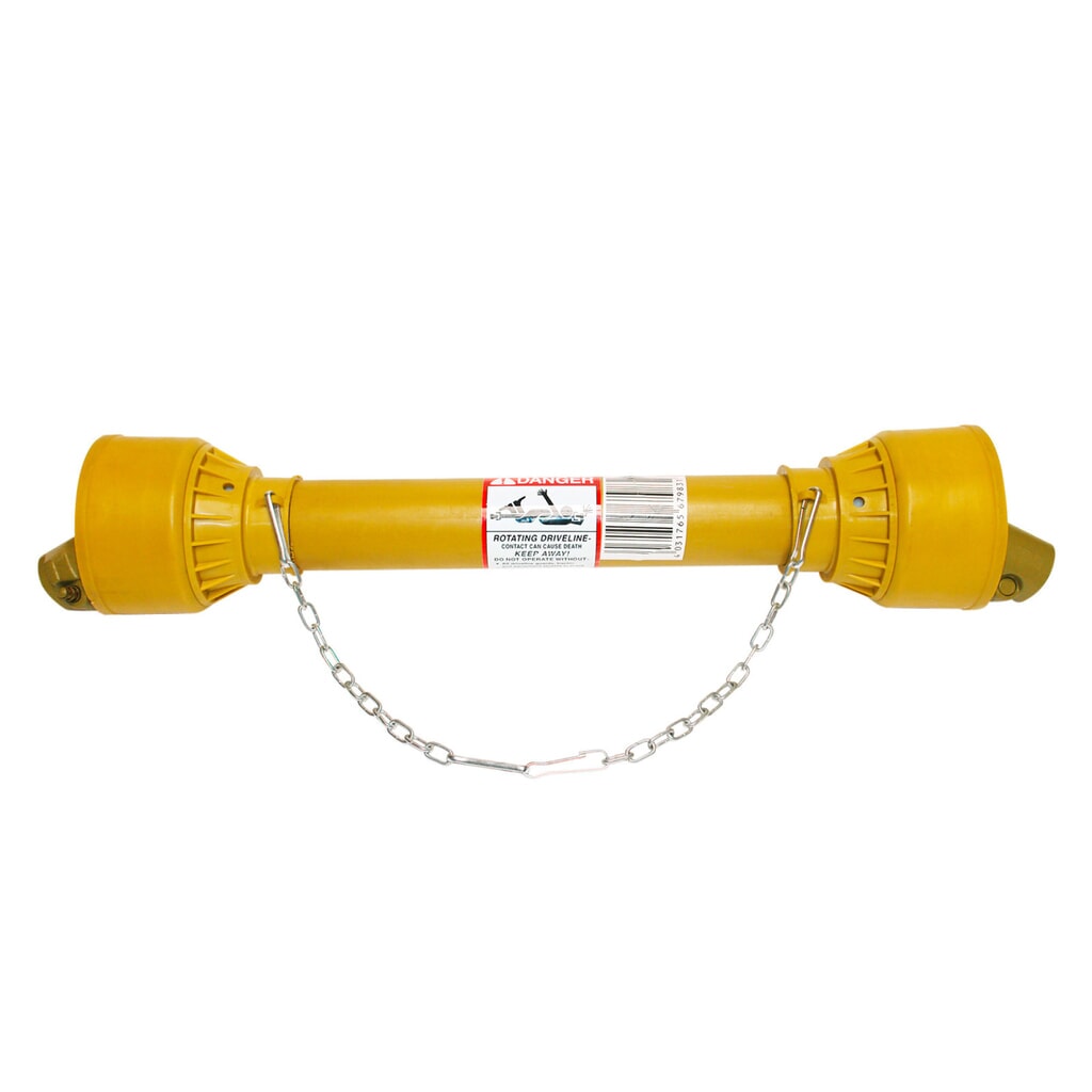 Produktabbildung: Gelenk-/Zapfwelle, Länge 800-1.100 mm, 6 Zähne, 1 3/8"