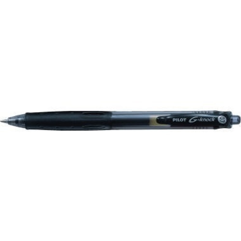 Produktabbildung: PILOT Gelschreiber G-Knock 07 BEGREEN 2716701 LGK-10F-B-BG sw