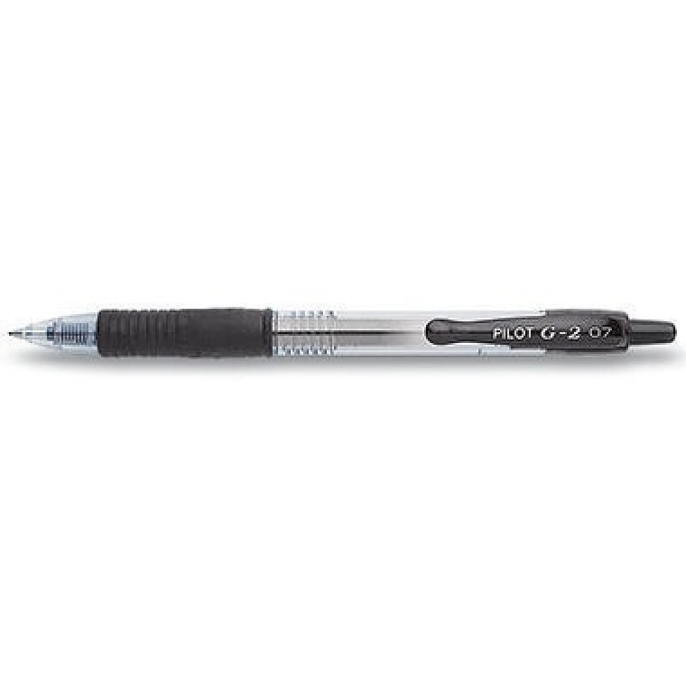 Produktabbildung: PILOT Gelroller G2-7 2605001 0,4mm Druckmechanik schwarz