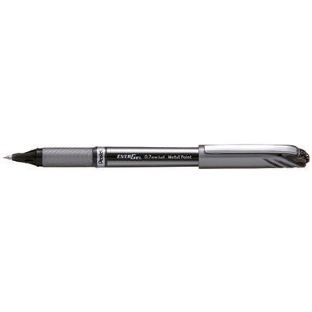Produktabbildung: Pentel Gelroller EnerGel Plus BL27-AX 0,35mm Kappenmodell sw