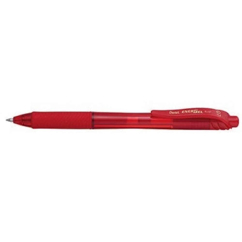 Produktabbildung: Pentel Gelroller EnerGel X BL107-BX 0,35mm Druckmechanik rot