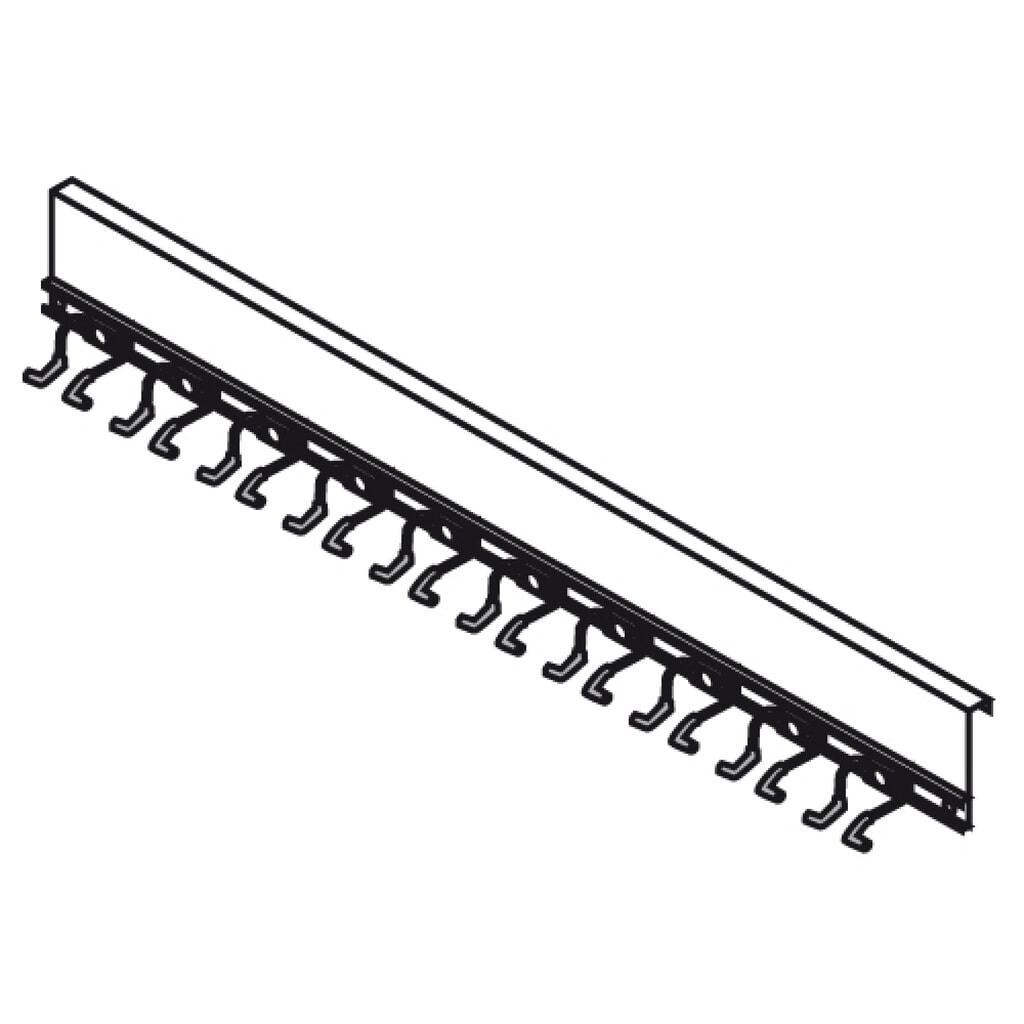 Geräteleiste für FLADAFI® Materialcontainer, 10 Stielgeräte Produktabbildung: Geräteleiste für FLADAFI® Materialcontainer, 10 Stielgeräte