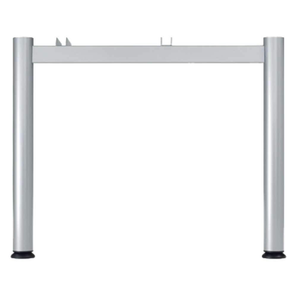 Produktabbildung Nr. 2: Geramöbel Manuell höhenverstellbarer Schreibtisch Profi, 4-Fuß-Gestell, BxT 1.800 x 800 mm, weiß