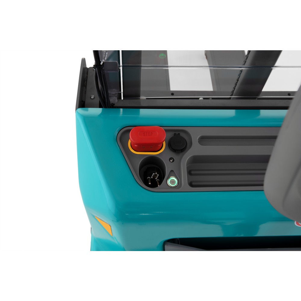 N° de l'image du produit 6 : Gerbeur électrique Ameise® PSE 1.2, mât télescopique double, hauteur de levée 3 600 mm, capacité de charge 1 200 kg