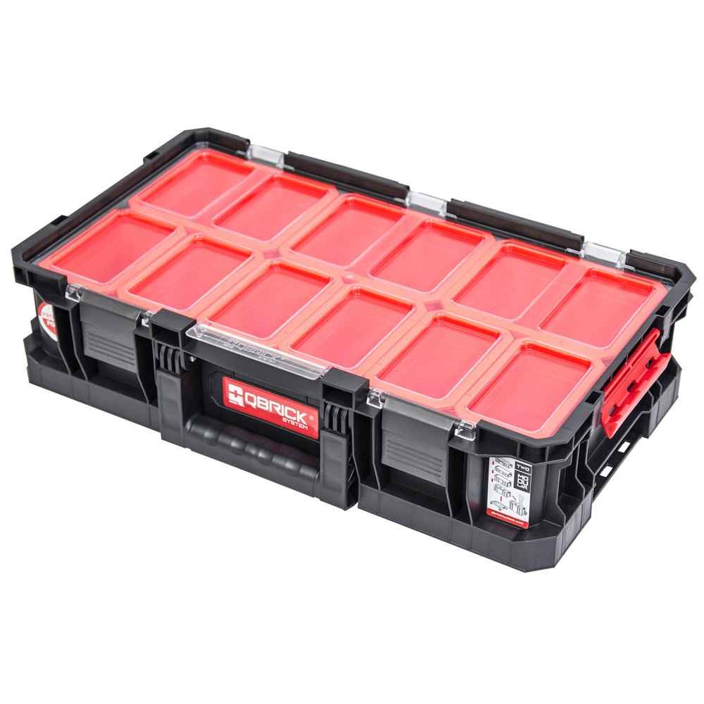 Product afbeelding: Gereedschapstrolley QBRICK SYSTEM TWO, incl. doos en koffer