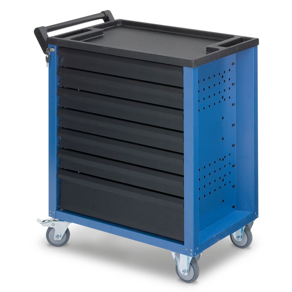 Product afbeelding: Gereedschapswagen HAZET® met 7 lades van 348 x 527 mm, blauw