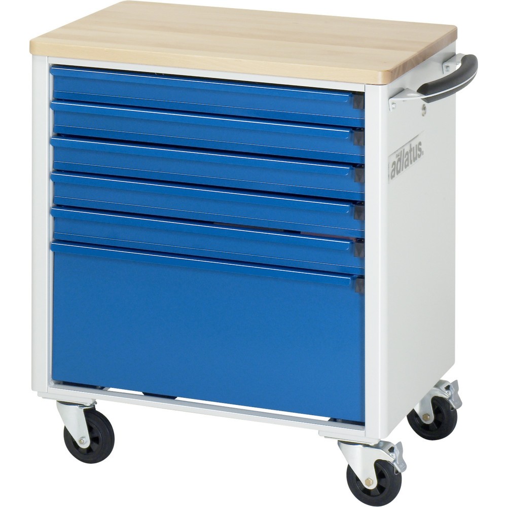 Productafbeelding nr. 4: Gereedschapswagen RAU serie adlatus 700, hxbxd 790 x 700 x 510 mm, 6 lades 5 x 65, 1 x 260 mm, beuken werkblad