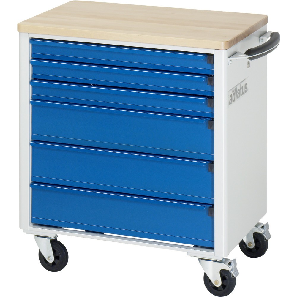 Productafbeelding nr. 4: Gereedschapswagen RAU serie adlatus 700, hxbxd 790 x 700 x 510 mm, 6 lades 3 x 65, 3 x 130 mm, beuken werkblad