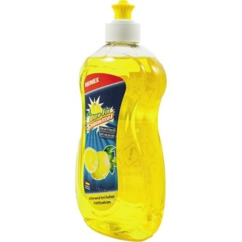 REINEX Spülmittel Ultrafix 107 citrusfrisch ph-neutral 500ml Produktabbildung: REINEX Spülmittel Ultrafix 107 citrusfrisch ph-neutral 500ml