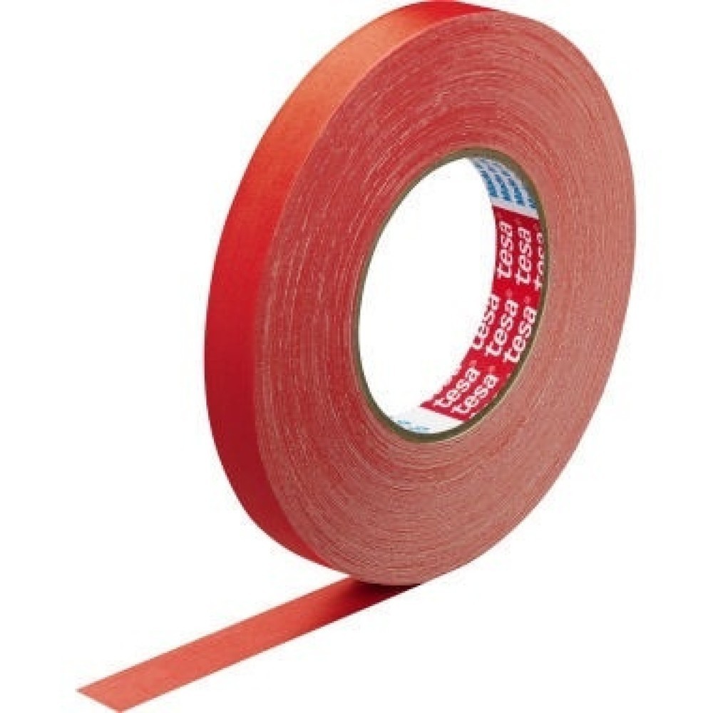 Produktabbildung: tesa® Gewebeband 57230-00004 19mmx50m rot