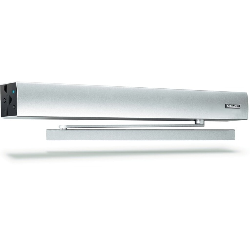 GEZE Drehflügelantrieb ECturn, DIN links / rechts, 230 V AC50/60 Hz, IP 20 Produktabbildung: GEZE Drehflügelantrieb ECturn, DIN links / rechts, 230 V AC50/60 Hz, IP 20