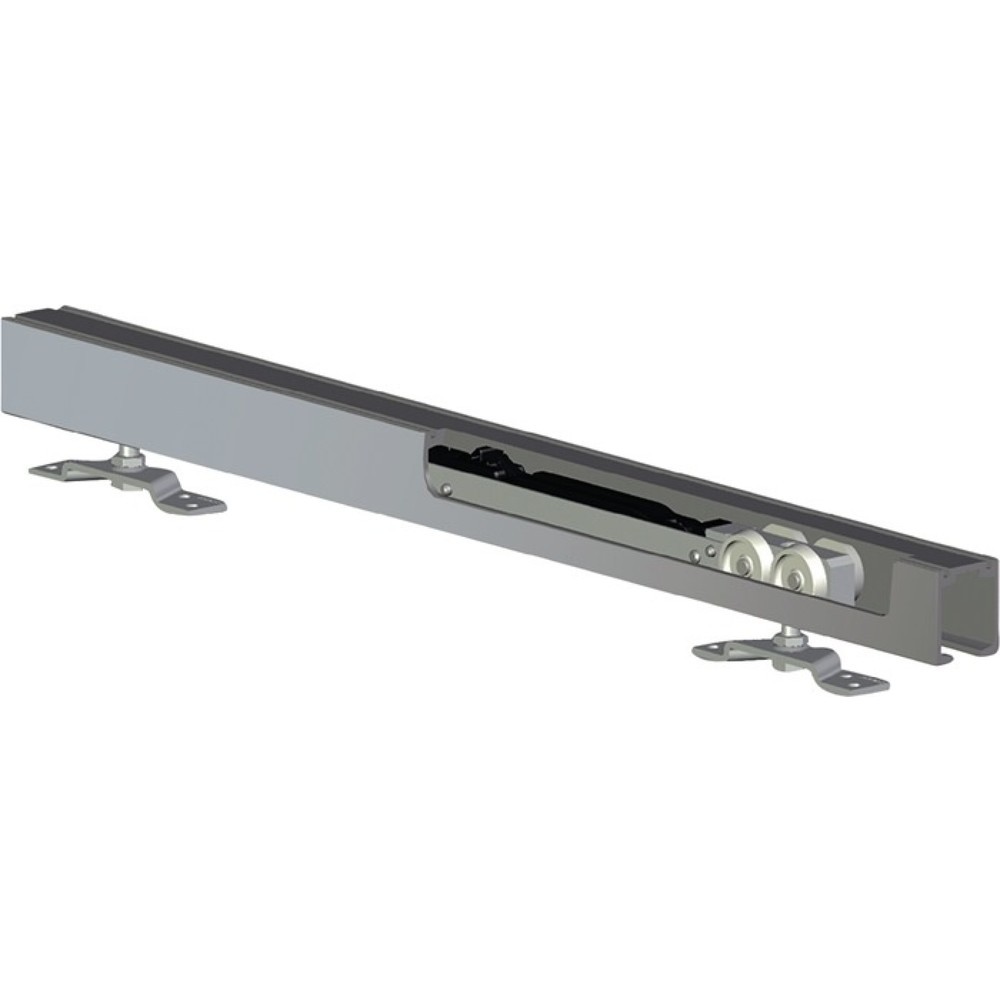 Produktabbildung: GEZE Einzugsdämpfung Perlan 140 SoftStop, Erweiterungs-Set, 80 kg EV 1, 575 - 900 mm